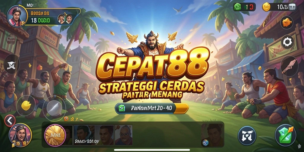 Tangkapan layar gameplay menampilkan strategi cerdas dalam <strong>CEPAT88</strong>.