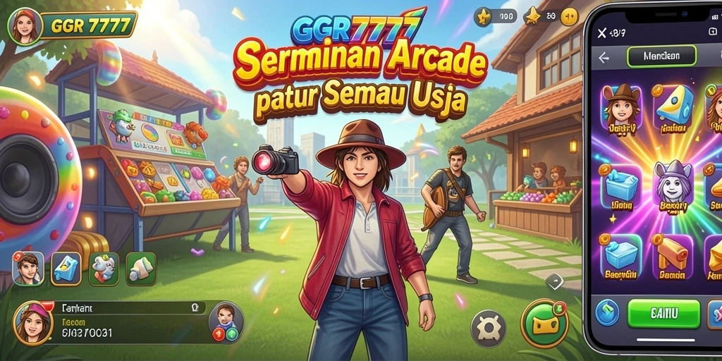Tampilan gameplay seru dari GGR7777 yang menantang adrenalin.
