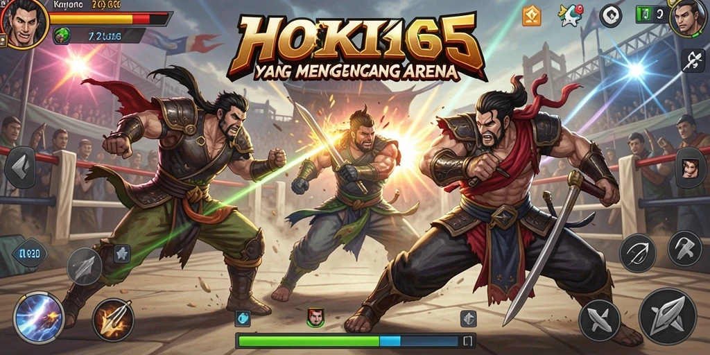 Screenshot HOKI65 menampilkan aksi pertarungan yang mendebarkan.