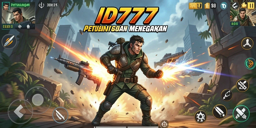 Tampilan gameplay ID777 yang mendebarkan dan penuh aksi.