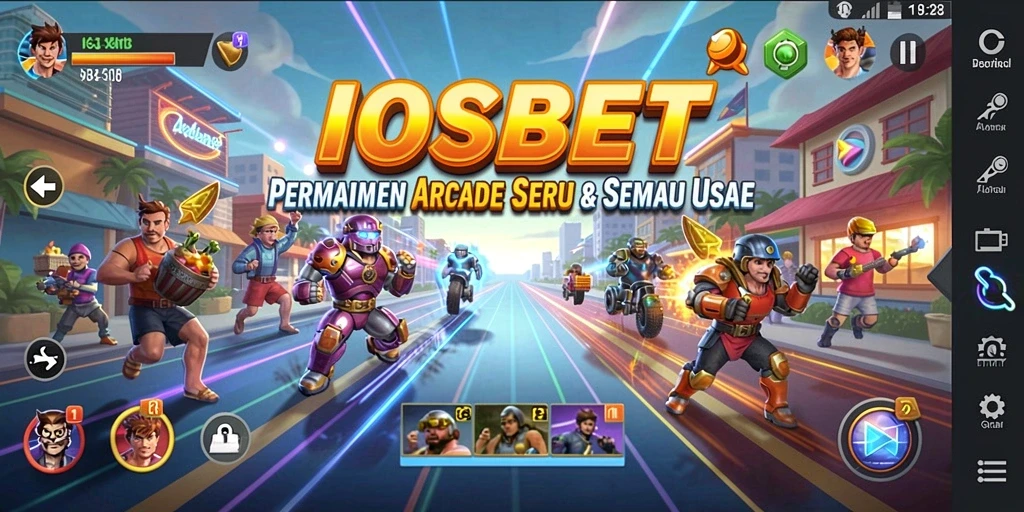 Tampilan screenshot <strong>IOSBET</strong> menampilkan aksi seru gameplay Arcade yang menggugah semangat.