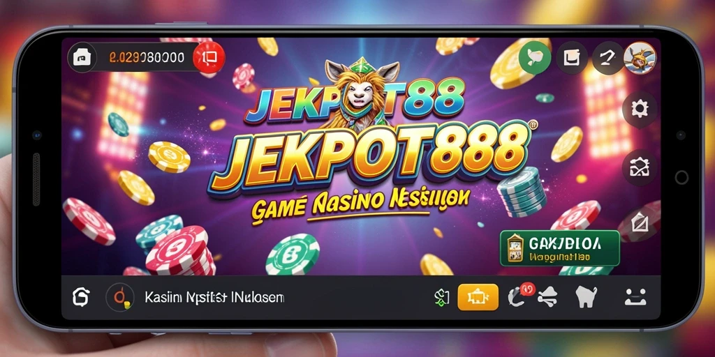 Tampilan gameplay menarik dari JEKPOT88 dengan berbagai pilihan permainan Kasino.
