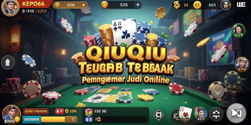 Screenshot gameplay KEPO66 menampilkan aksi seru permainan QiuQiu.