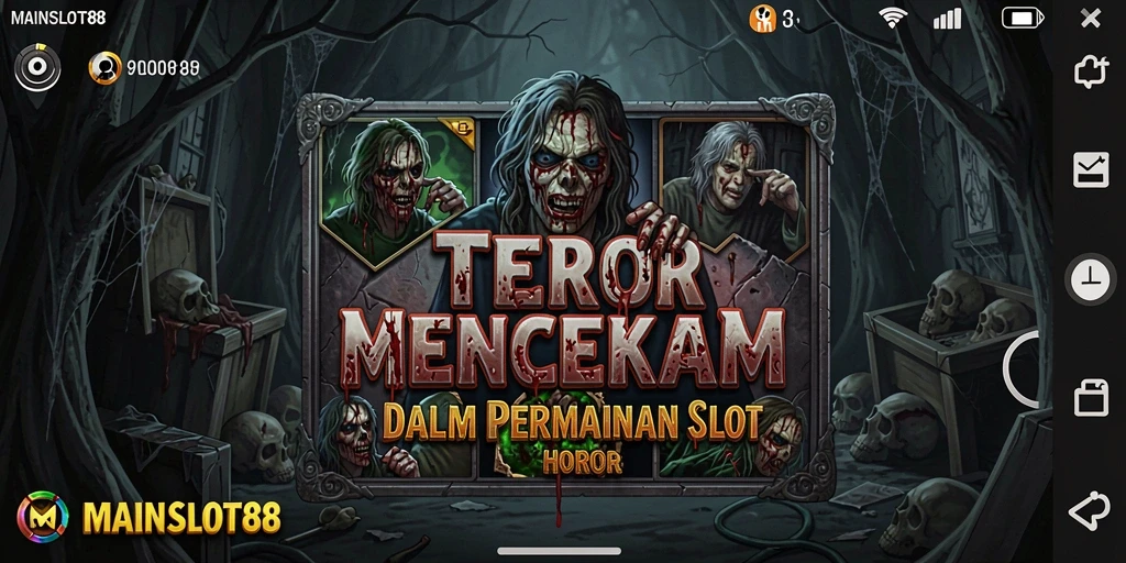 Tangkapan layar gameplay menampilkan suasana horor yang mencekam dan seru.