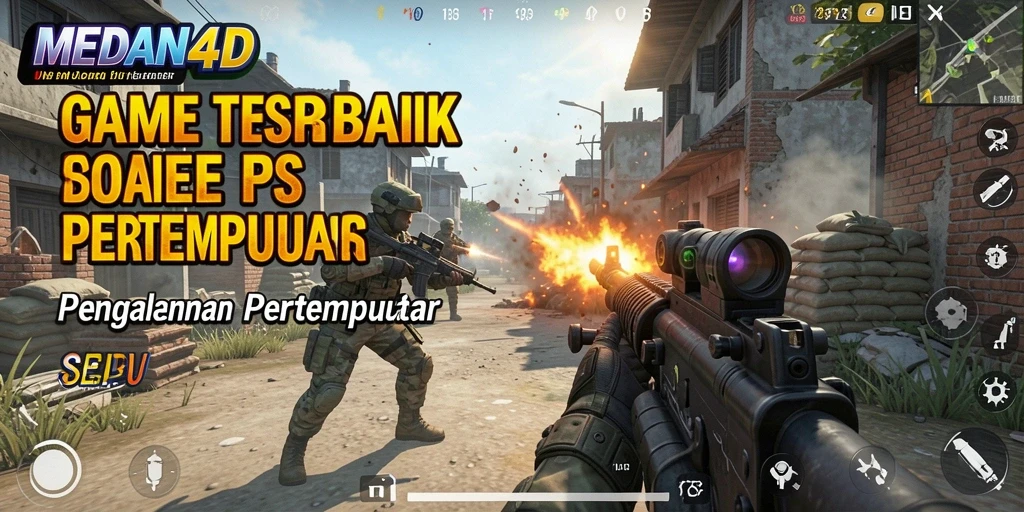 Tangkapan layar intens dari pertempuran seru di MEDAN4D.
