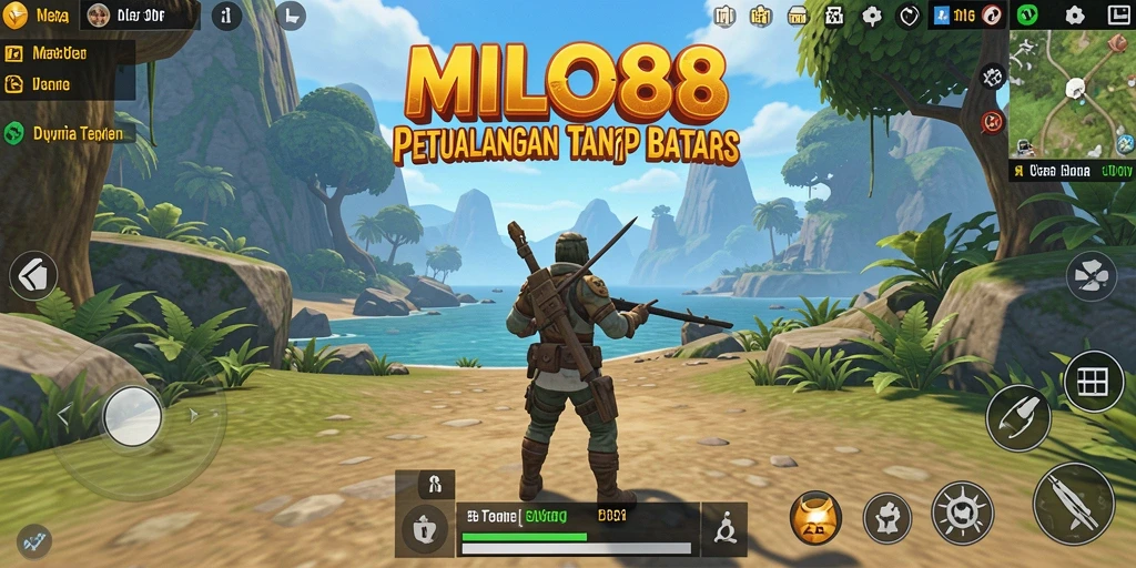 Screenshot gameplay menunjukkan kebebasan eksplorasi yang luar biasa.