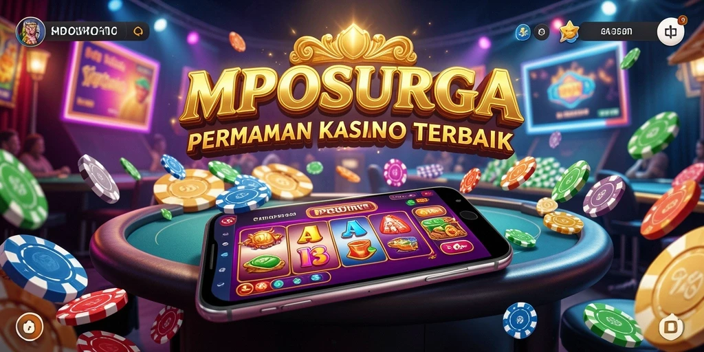 Tampilan gameplay yang memikat dari MPOSURGA dengan efek visual menarik.