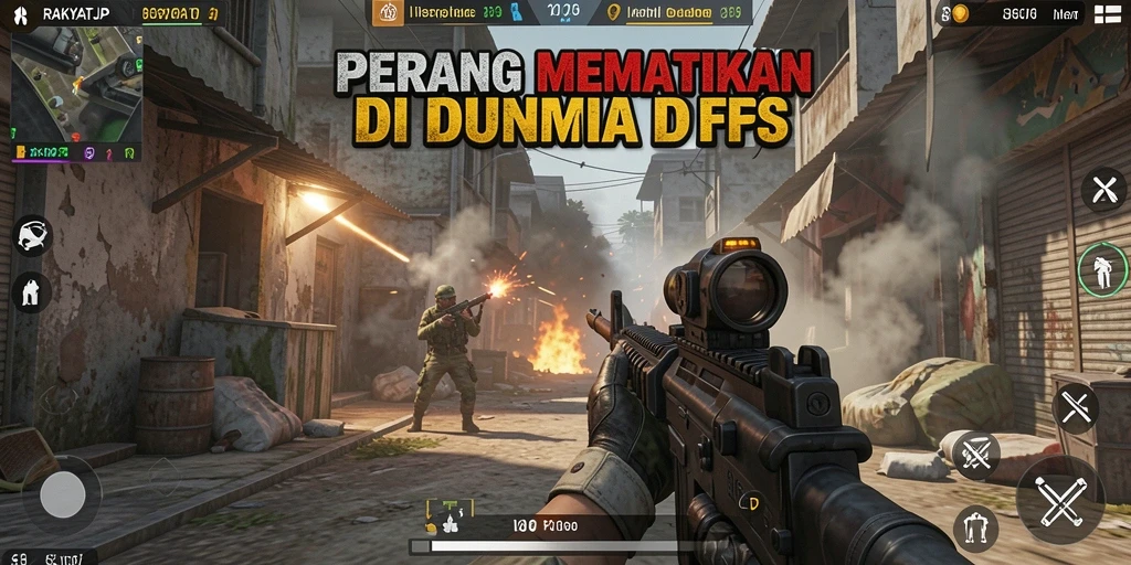 Tampilan gameplay RAKYATJP yang seru dan mendebarkan.