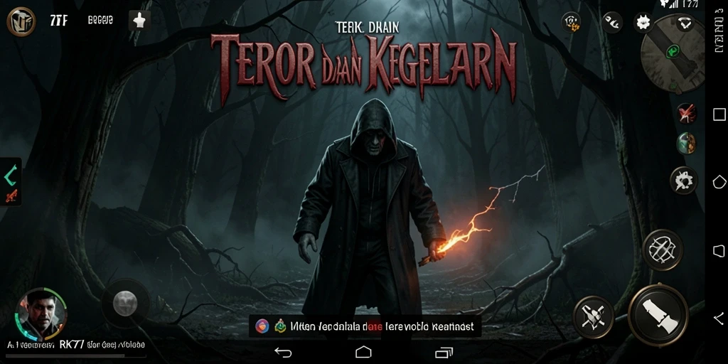 Gameplay RK77 yang menegangkan dan penuh kengerian.