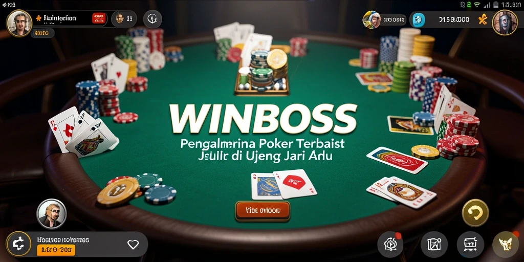 Gameplay seru WINBOSS Poker dengan interaksi pemain yang menarik.